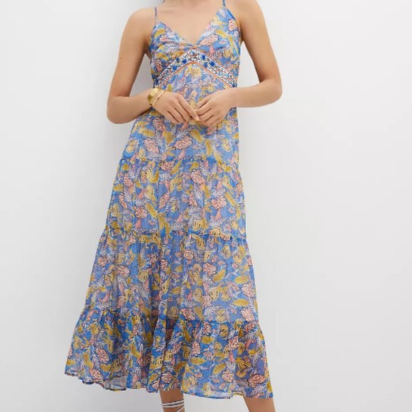 Anthropologie Dresses & Skirts - Anthropologie NWT Verb by Pallavi Singhee Vineyard Tiered Maxi Dress Plus Sz 16W